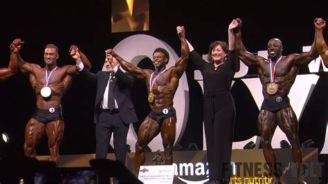2017 olympia results.